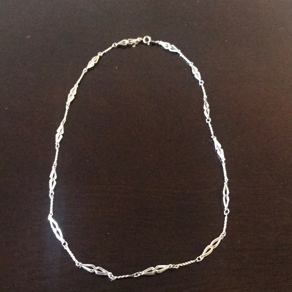 Silver necklace